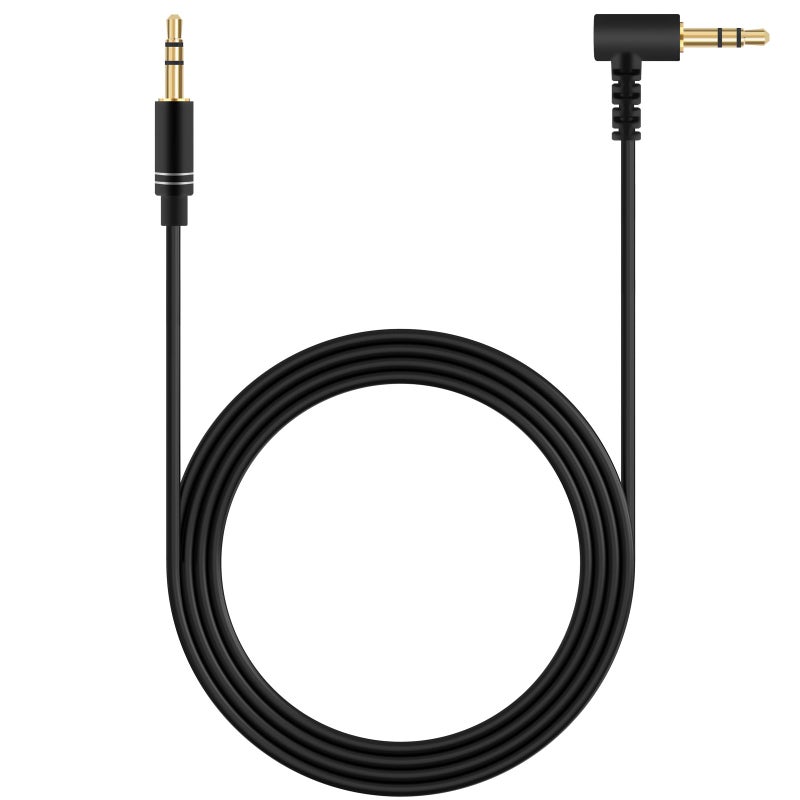 Linkidea Beats Audio Cable - 4.9ft (1.5m) 3.5mm TRRS to TRS Replacement Aux Cord for Solo, Studio, V-Moda Crossfade Headphones - Image 1